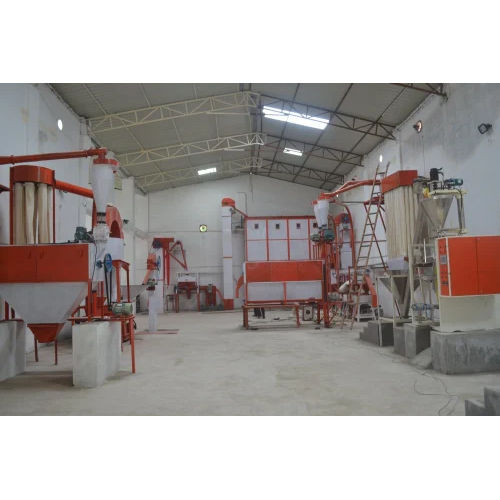 White & Orange Besan Maker Machine