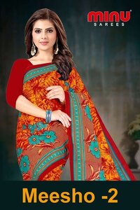 Cotton Silk Meesho Fancy Sarees