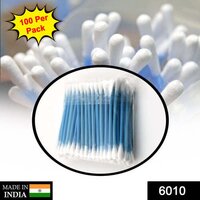 Small Cotton Buds For Ear Cleaning - Cotton Material, Assorted Colors, 39 Grams | Ideal For Other Uses, Soft And Natural Cotton Swabs (100 Per Pack)