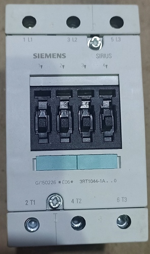 SIEMENS 3RT1044 CONTACTOR