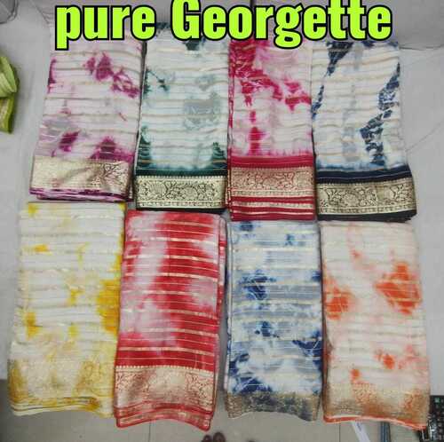 Pure Georgette Sibori Fabric