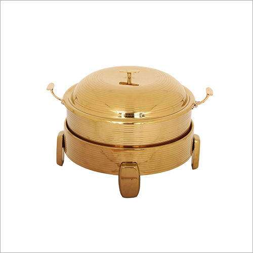 Golden Steel Copper Chafing Dish