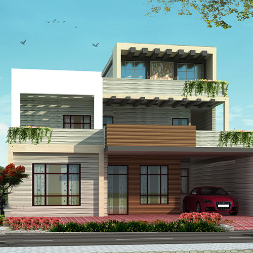 House Plan And Elevations