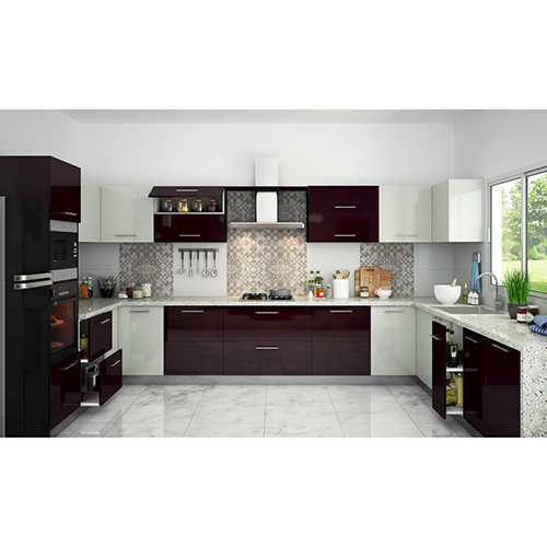 U Shaped Modular Kitchen Services