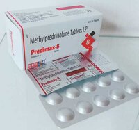 Predimax - Methylprednidolone 8 Mg Tablet, 10x10 Alu Alu Packaging | Effective Anti-inflammatory And Immunosuppressant