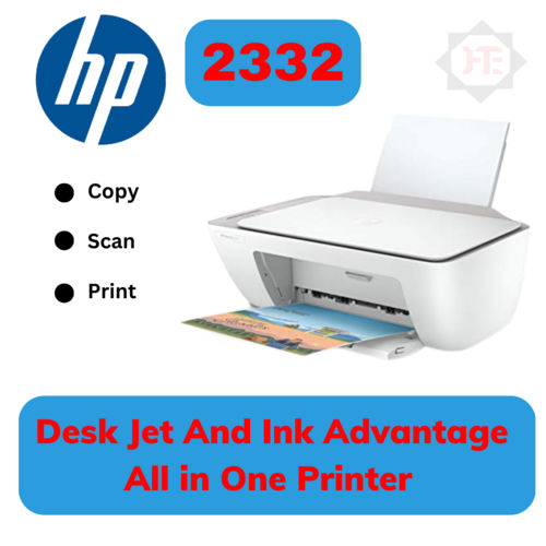 एचपी डेस्क जेट और इंक एडवांटेज 2332 ऑल इन वन प्रिंटर
