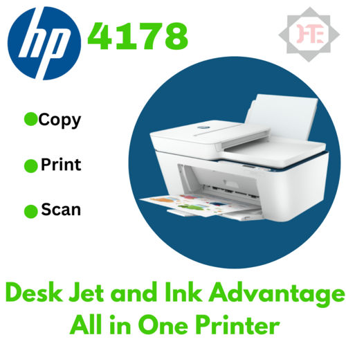 HP 4178 डेस्क जेट और इंक अवांटेज सभी एक प्रिंटर में