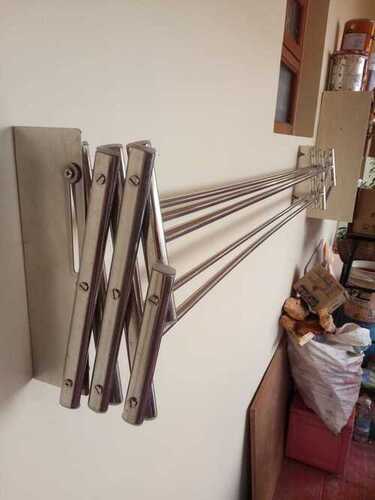 Wall mounting cloth drying hangers in  Tenkashi