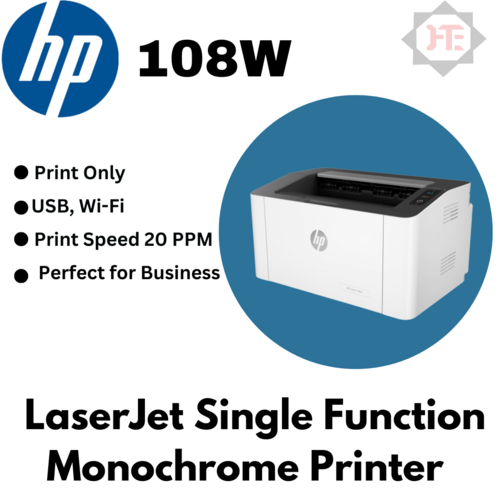 HP LaserJet 108w सिंगल फंक्शन मोनोक्रोम प्रिंटर