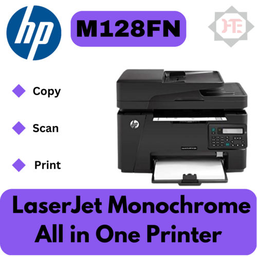 HP लेजर जेट मोनोक्रोम M128FN ऑल इन वन प्रिंटर