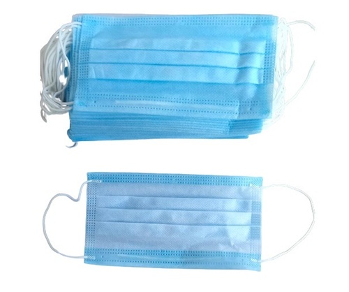FACE MASK DISPOSABLE PACK 3 Ply OF 100 PCS