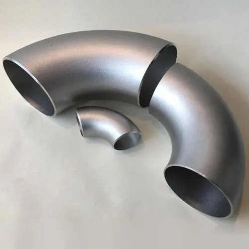 Stainless Steel Elbow - ASTM S S 304/304L/316/316L/2205/2207/31803/32750/32760, Customized Shape, Gray Color, Annealed and Pickled Surface