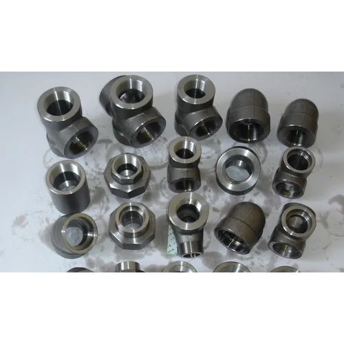 Stainless Steel Forged Fittings - Grade 309, 316, 316L, 304, 304L | Customized Steel Structure, Gray Color, Ideal for Industrial Applications