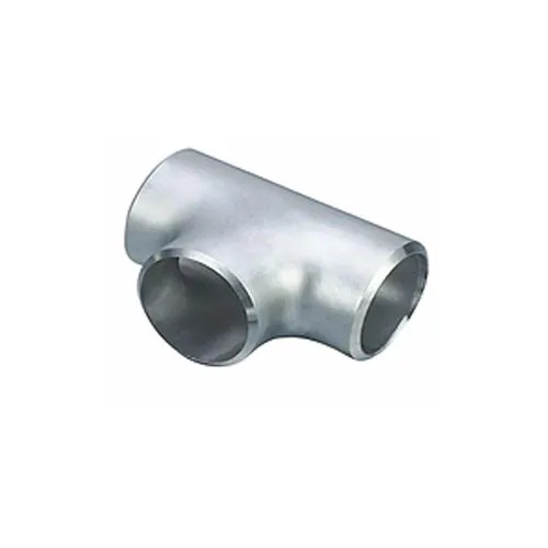 Buttweld Fittings Tee - Stainless Steel 304/316/310/321/2205/2207, Customized Shape, Gray Color, Suitable for Hardware Parts