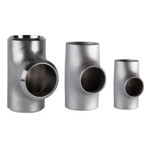 Super Duplex 2507 Stainless Steel Tee - Grade 2207, Customized Shape, Gray Color | Steel Tee for Versatile Hardware Applications