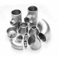 Stainless Steel Buttweld Tee - Grade 304/304l/316/316l/321/321h, Custom Shape, Gray Color, Annealed Surface Finish