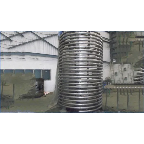 Gray Titanium Cooling Coil Pipe