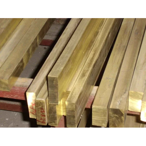 Brass Flat Bar - 1 to 100 Millimeter Thickness | Golden Color, Polished Mill Finish