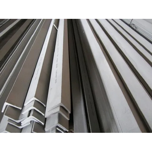 Stainless Steel 316 Angle - 0.5 to 30 Millimeter Thickness, Grey/Silver Color, Customized Shape, ASTM Standard, Annealed and Pickled Surface