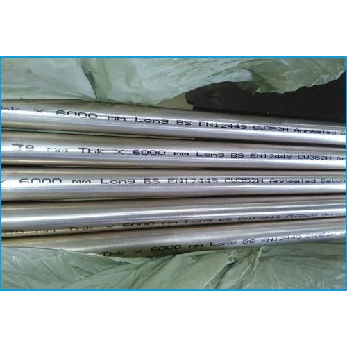 Gray Copper-Nickel Pipes