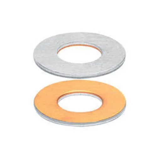 Bimetallic Round Washer - Copper/Aluminium Bimetallic Alloy Plate | Durable Material, Versatile Shape, Perfect for Various Applications