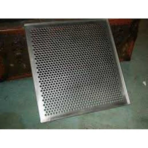 Stainless Steel Perforated Sheets - 1mm Thickness, Custom Shape | Grade 201, 202, 304, 316, 309, 310, 317L, ASTM Standard, Gray Color