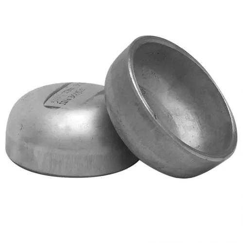 Buttweld Fittings End Cap - Stainless Steel, Gray Color | Steel Alloy Construction for Durable and Reliable Pipe Fitting Solutions