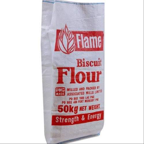 50 kg PP White Woven Flour Bag