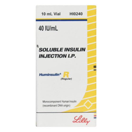 General Medicines Huminsulin R 40iu Ml Injection At Best Price In