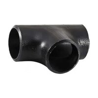 Mild Steel Fitting Tee - Aisi Mild Steel | Galvanized Surface Treatment, T-shaped Design For Multi-pipe Connections, Versatile For Liquid And Gas Flow