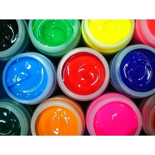 Multicolor Colored Screen Printing Inks