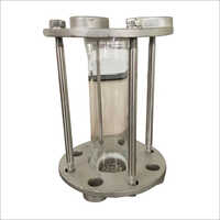 Sight Flow Indicator - Mild Steel, 150 Mm Length, 1/2"-6" Size | Analog Display, High Pressure, Ip68 Protection, +/-1 Mm Accuracy