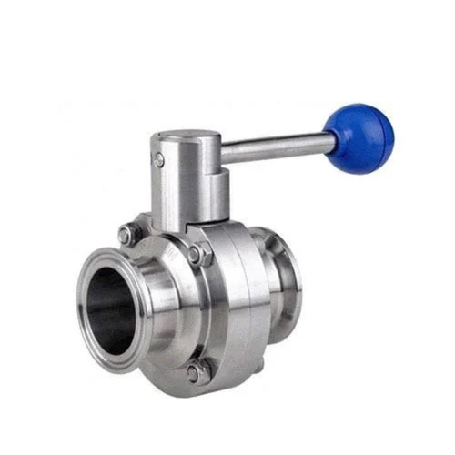 Stainless Steel TC End Butterfly Valve Tri Clover Butterfly Valve
