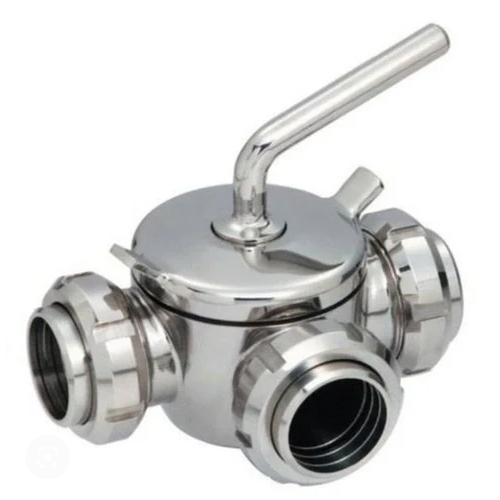 Stainless Steel 3 Way Plug Valve