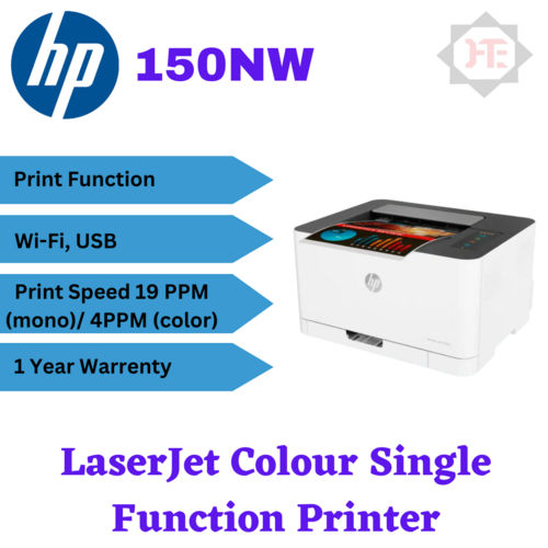 HP LaserJet Color Single Function 150NW Printer