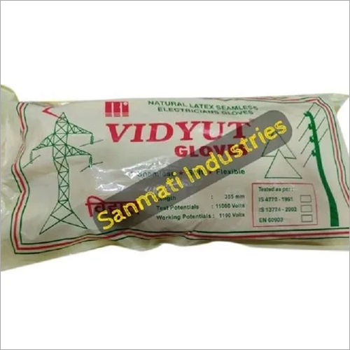 355MM Vidyut Rubber Hand Gloves