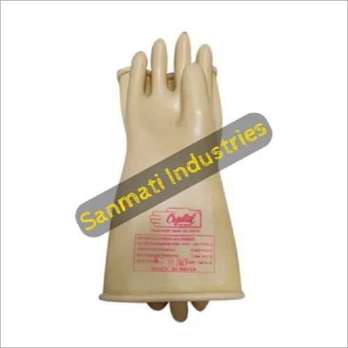 380MM Crystal Electrical Rubber Gloves