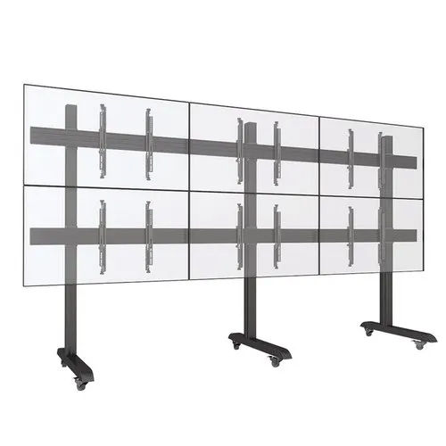 Brass Mobile Video Wall Xtra Large Stand