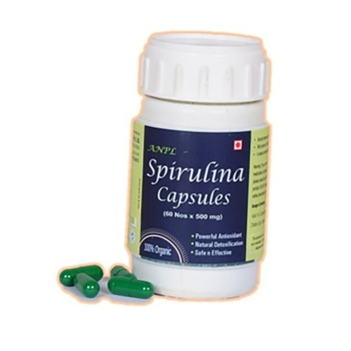 Organic Spirulina Capsule (Pack Size 60Nos) Direction As Suggested at