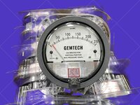 GEMTECH Differential Magnehelic Pressure Gauge Range 0-60 Pascal