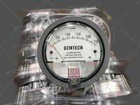 GEMTECH Differential Magnehelic Pressure Gauge Range 30-0-30 Pascals