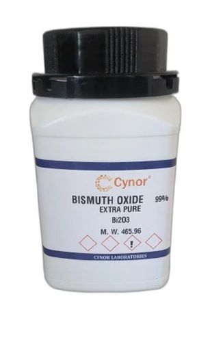 Bismuth(III) Oxide - 99% Extra Pure Yellowish Powder | CAS No: 1304-76-3, Ideal for Scientific Laboratory Applications