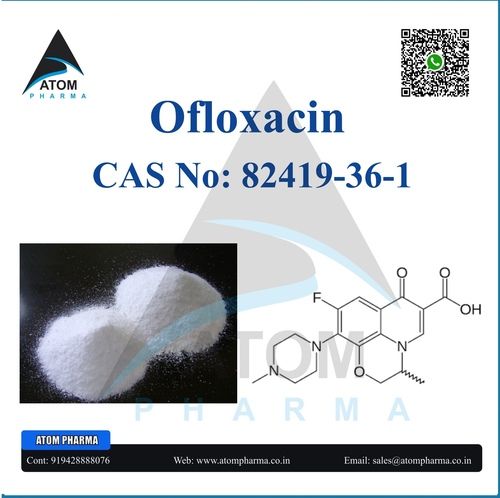 Ofloxacin Api Powder Cas No: 82419-36-1