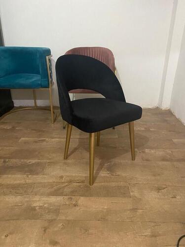 wooden leg with  crosa bag cushion restaurents cafe chair