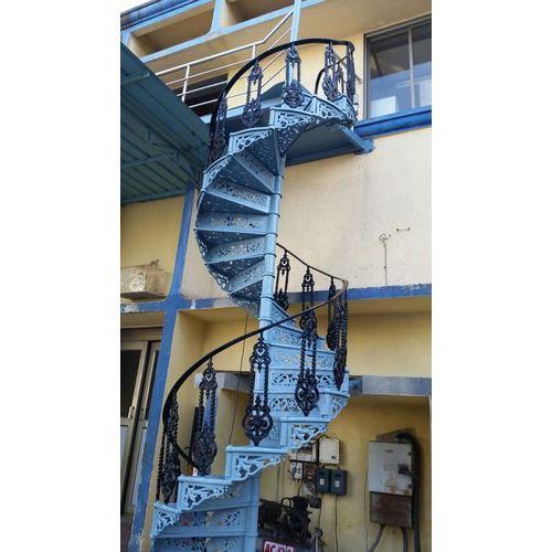 Cast Iron Spiral Staircase