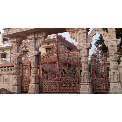 Mandir Cast Iron Gate