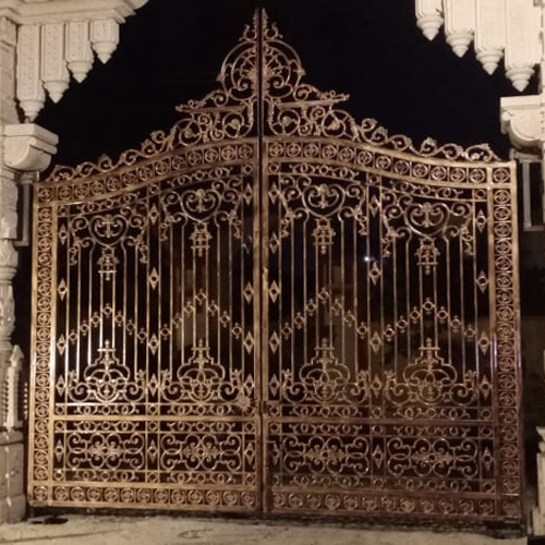 Temple Cast Iron Gate