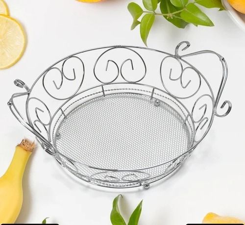 STEEL FRUIT BASKET