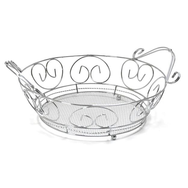 STEEL FRUIT BASKET