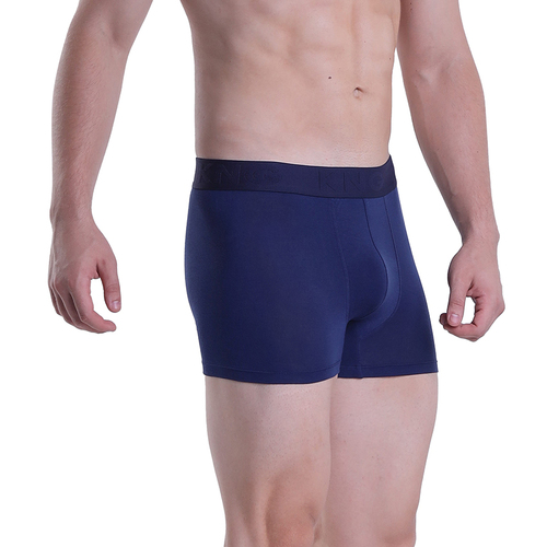Navy Blue Plain Trunk Underwear